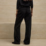 Corduroy Straight Leg Pant in Black | James Perse Los Angeles