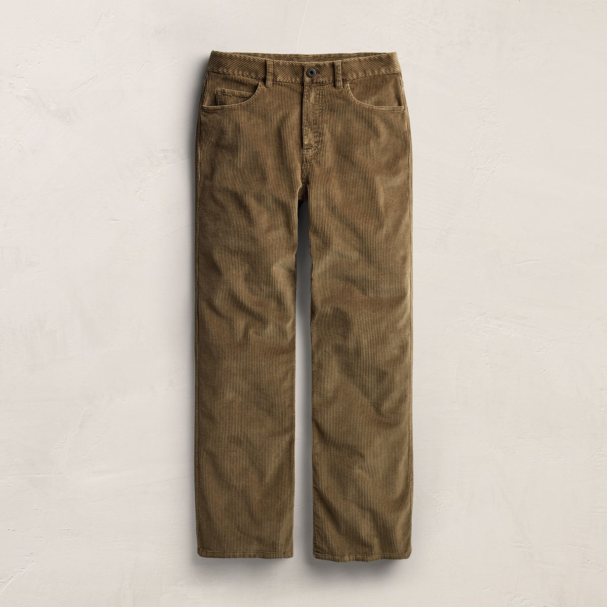 Corduroy Straight Leg Pant - Earth Pigment | James Perse Los Angeles