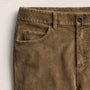 Corduroy Straight Leg Pant - Earth Pigment | James Perse Los Angeles