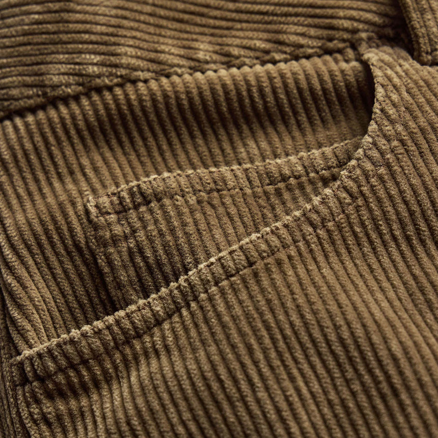 Corduroy Straight Leg Pant - Earth Pigment | James Perse Los Angeles