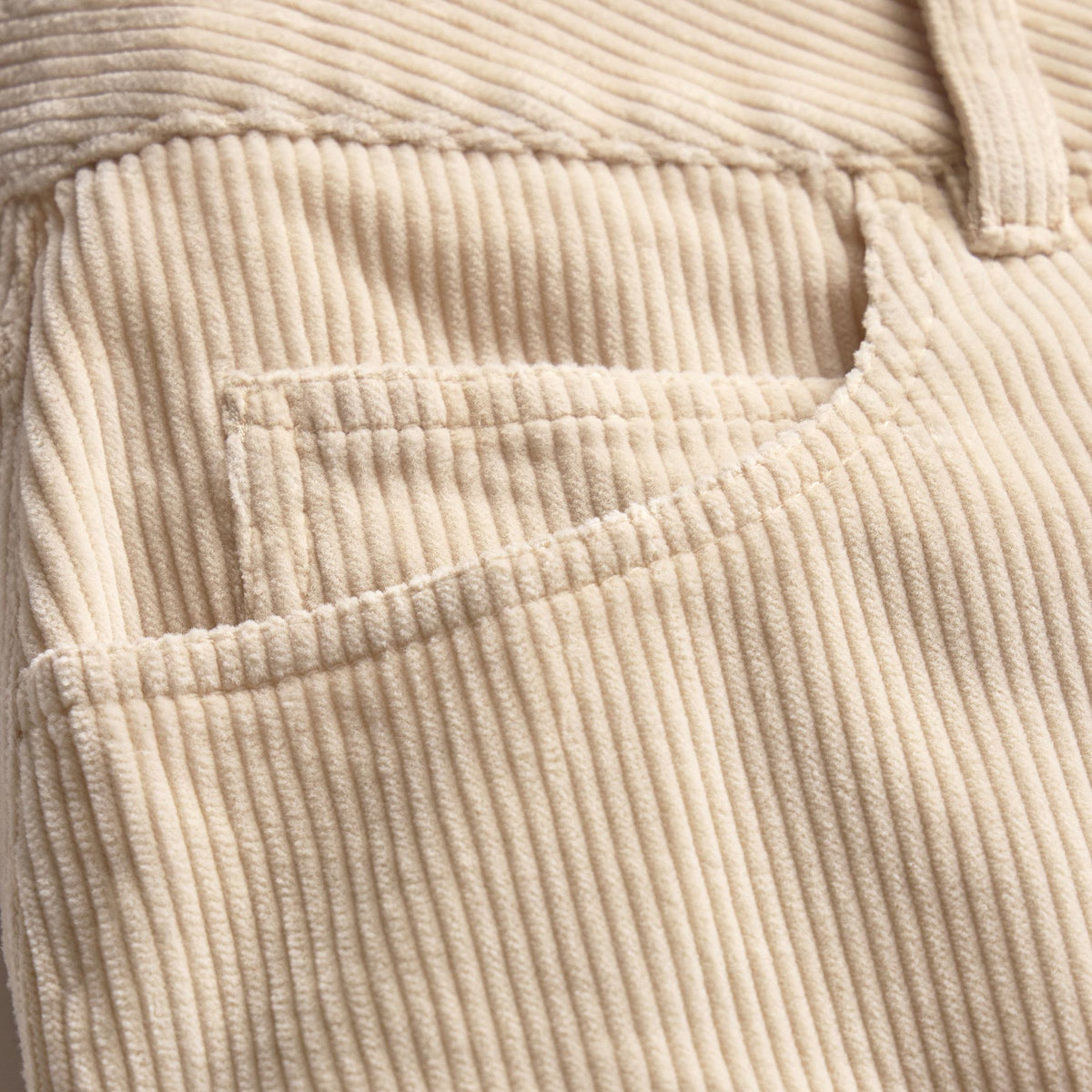 Corduroy Straight Leg Pant - Sandshell Pigment