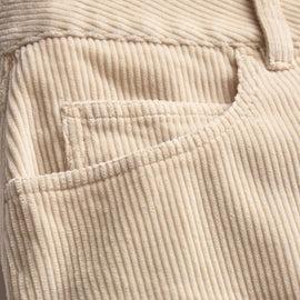 Corduroy Straight Leg Pant - Sandshell Pigment