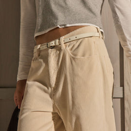 Corduroy Straight Leg Pant - Sandshell Pigment