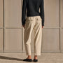 Cord Mixed Media Pant - Sandshell Pigment | James Perse Los Angeles