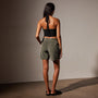 Lightweight Wide Cord Short in Palm Pigment | James Perse Los Angeles