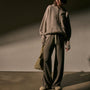 Wide Leg Sweatpant in Caribou Pigment | James Perse Los Angeles