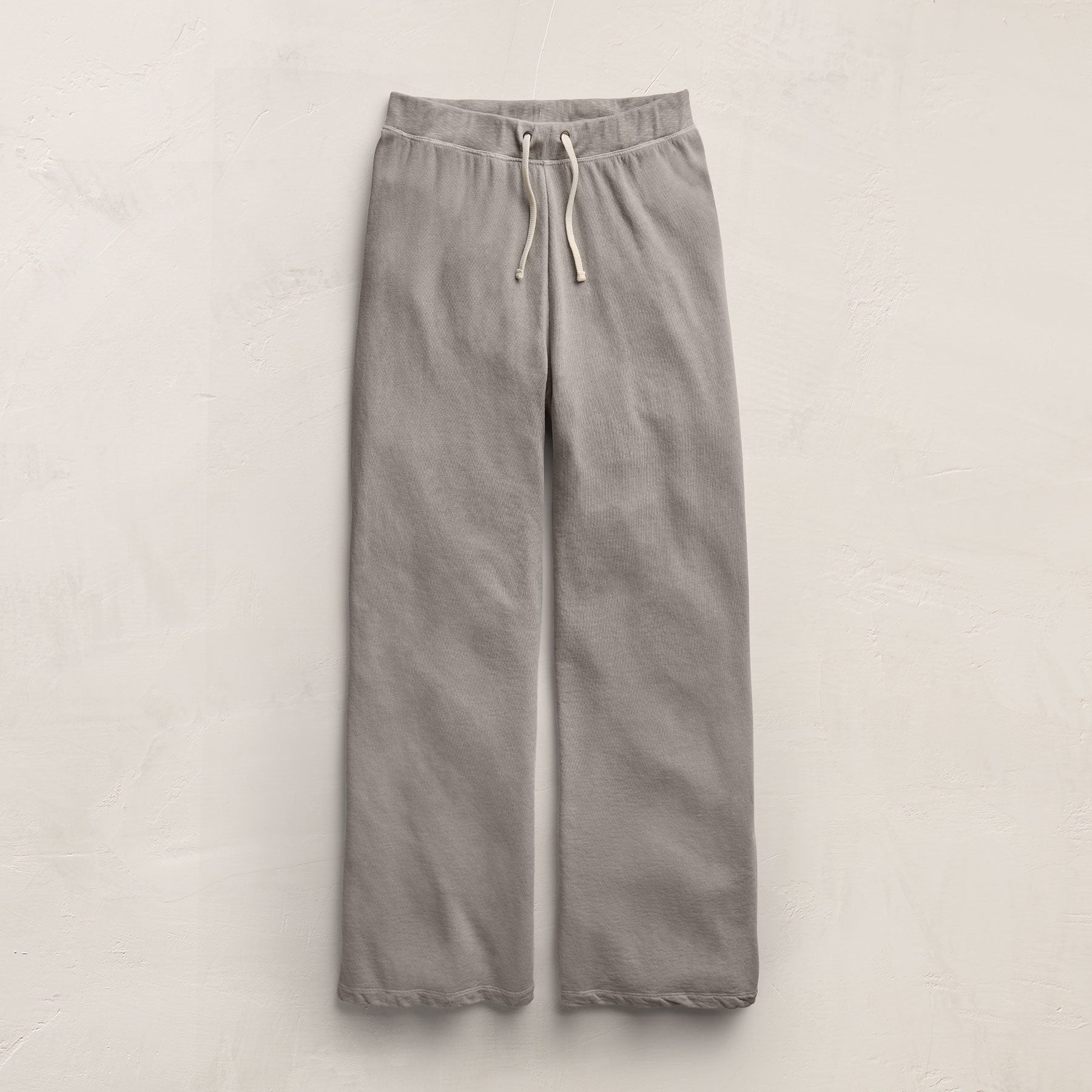 Vintage French Terry Wide Leg Sweatpant in Fog Pigment | James Perse Los Angeles