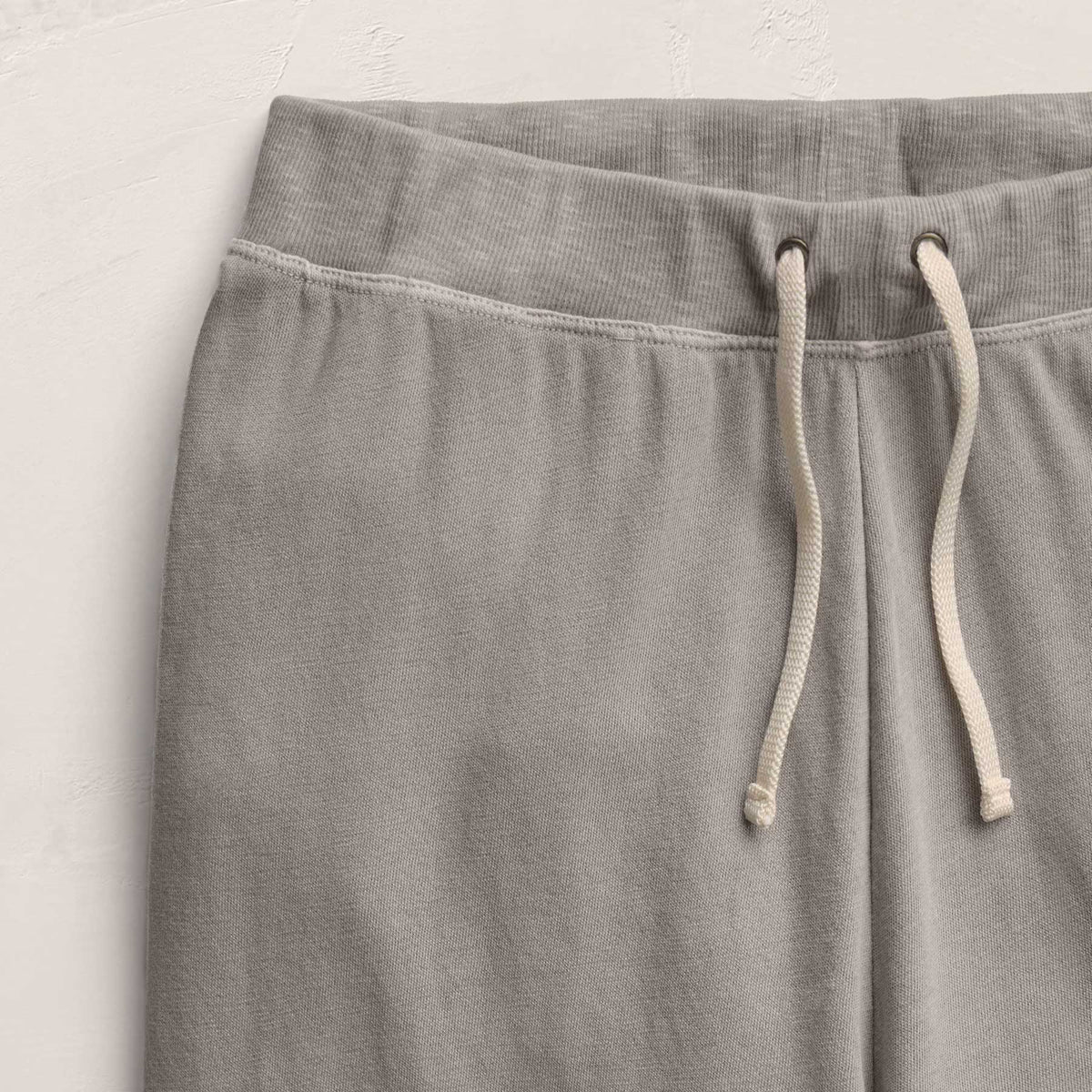 Vintage French Terry Wide Leg Sweatpant in Fog Pigment | James Perse Los Angeles