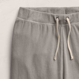 Vintage French Terry Wide Leg Sweatpant in Fog Pigment | James Perse Los Angeles