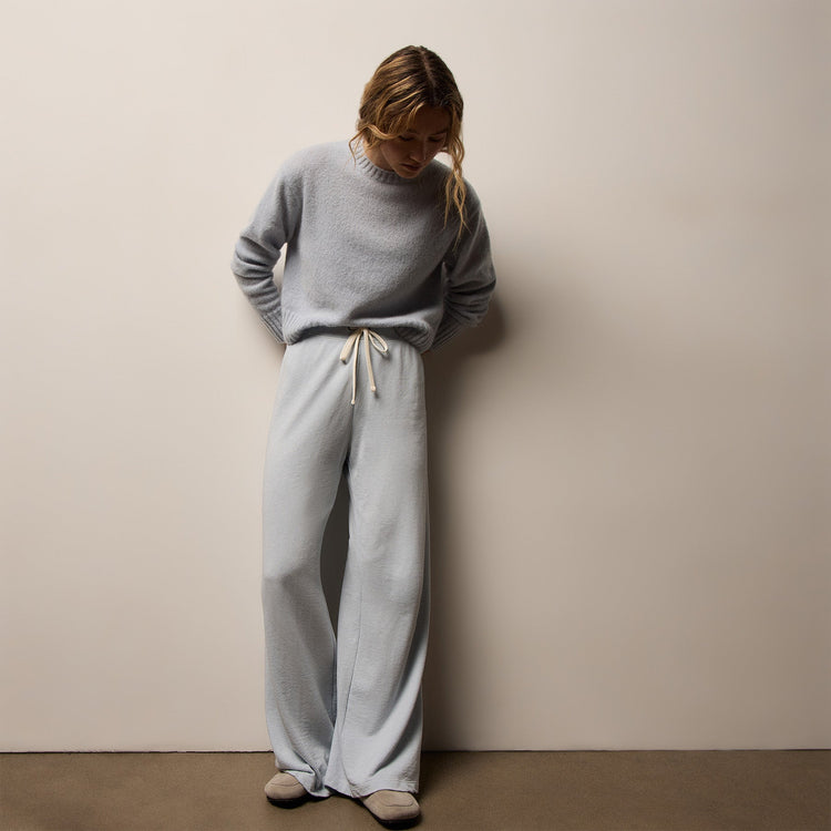 Wide Leg Sweatpant in Memory Pigment | James Perse Los Angeles