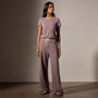 Wide Leg Sweatpant in Red Ash Pigment | James Perse Los Angeles