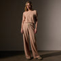 Wide Leg Sweatpant in Rose Nude Pigment | James Perse Los Angeles