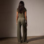 Wide Leg Sweatpant in Trooper Pigment | James Perse Los Angeles