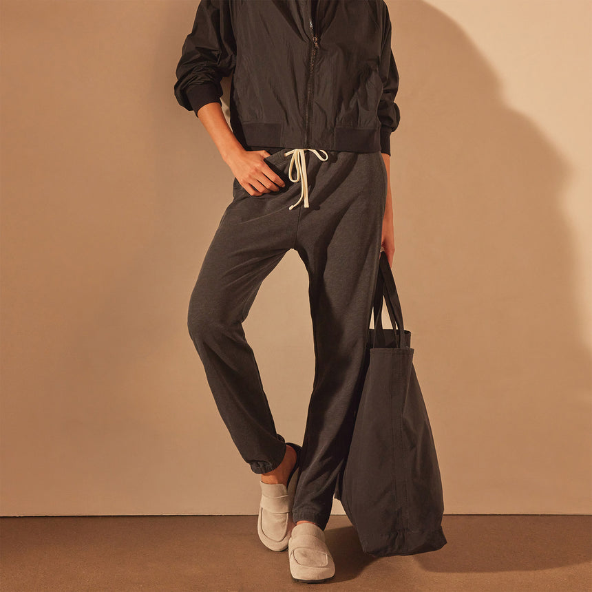 French Terry Sweat Pant in Magma Pigment | James Perse Los Angeles