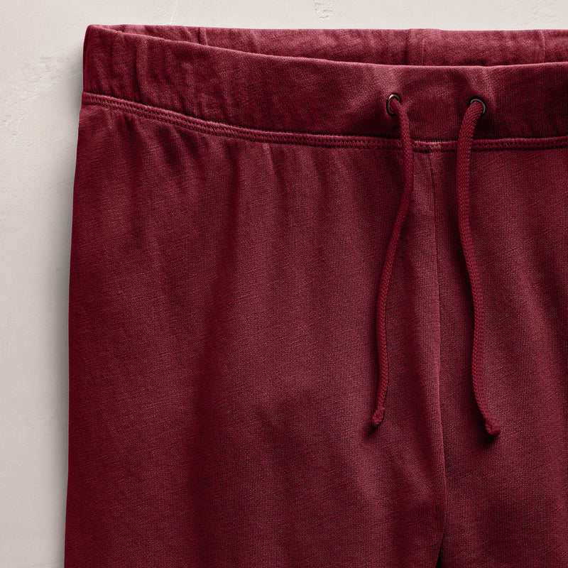 Vintage French Terry Cutoff Sweatpant In Heat Pigment | James Perse Los Angeles