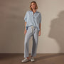 Vintage French Terry Cutoff Sweatpant in Open Sky Pigment | James Perse Los Angeles