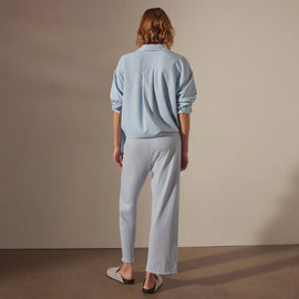 Vintage French Terry Cutoff Sweatpant in Open Sky Pigment | James Perse Los Angeles