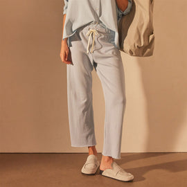 Vintage French Terry Cutoff Sweatpant in Open Sky Pigment | James Perse Los Angeles