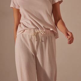 Vintage French Terry Cutoff Sweatpant in Zephyr Pigment | James Perse Los Angeles