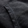 Vintage French Terry Zip Up Hoodie - Blue Noir Pigment
