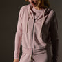 Vintage French Terry Zip Up Hoodie  in Degas Pigment | James Perse Los Angeles