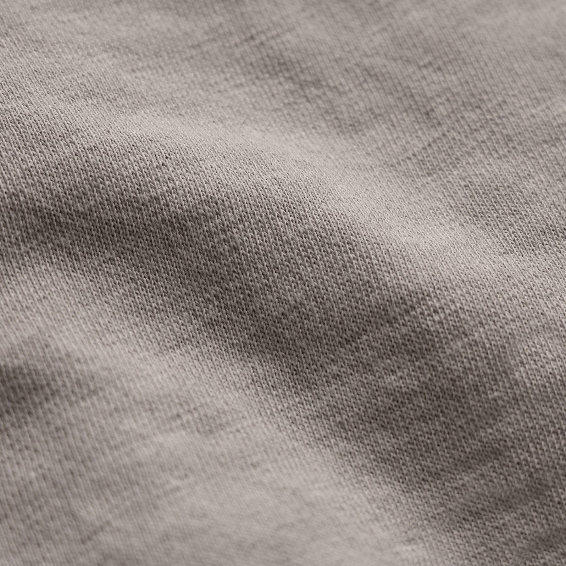 Vintage French Terry Zip Up Hoodie in Fog Pigment | James Perse Los Angeles