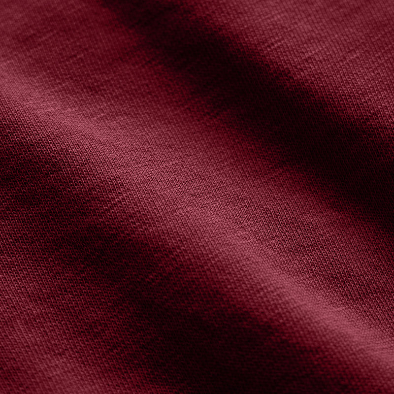 Vintage French Terry Zip Up Hoodie In Heat Pigment | James Perse Los Angeles