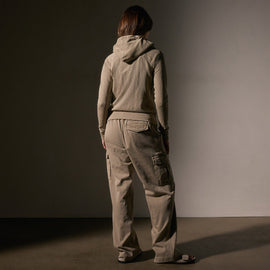 Vintage French Terry Zip Up Hoodie in Overcast Pigment | James Perse Los Angeles