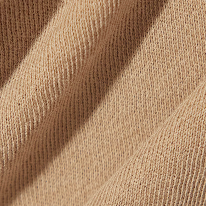 Vintage French Terry Zip Up Hoodie in Sand Dune Pigment | James Perse Los Angeles