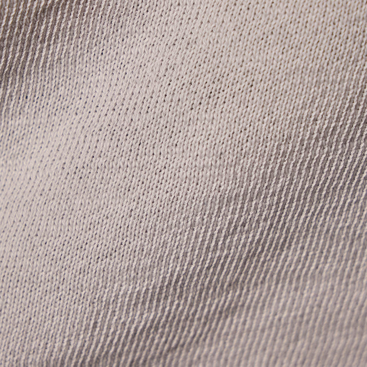 French Terry Cropped Mock Neck  in Light Mist Pigment | James Perse Los Angeles