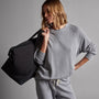 Vintage French Terry Relaxed Sweatshirt in Breeze Pigment | James Perse Los Angeles