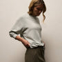 Vintage French Terry Relaxed Sweatshirt in Celery Pigment | James Perse Los Angeles