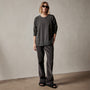 Vintage French Terry Relaxed Sweatshirt in Carbon Pigment | James Perse Los Angeles