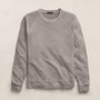 Vintage French Terry Relaxed Sweatshirt in Fog Pigment | James Perse Los Angeles