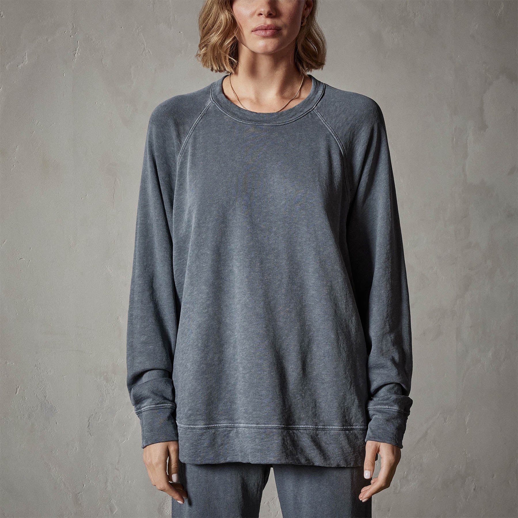 Vintage French Terry Relaxed Sweatshirt - Maine Pigment | James ...