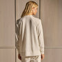Vintage French Terry Relaxed Sweatshirt - Off White | James Perse Los Angeles