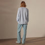 Vintage French Terry Relaxed Sweatshirt in Open Sky Pigment | James Perse Los Angeles