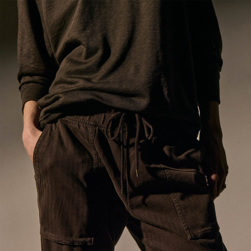 Vintage French Terry Relaxed Sweatshirt in Porcupine | James Perse Los Angeles