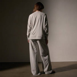 Vintage French Terry Relaxed Sweatshirt in Salt Pigment | James Perse Los Angeles