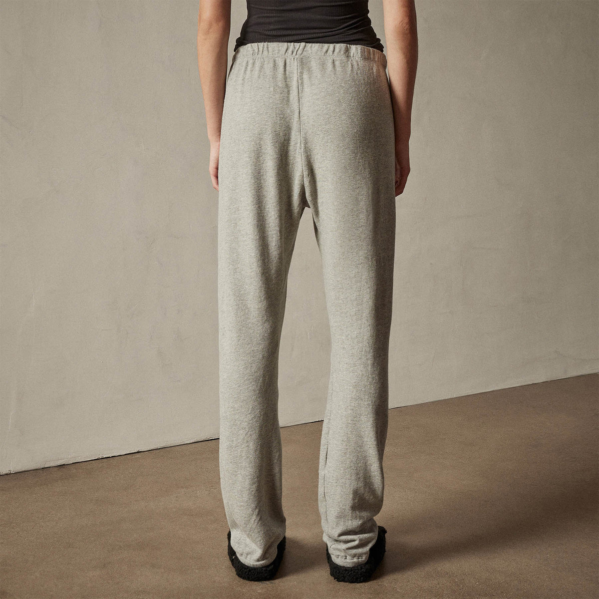 French Terry Sweat Pant in Heather Grey | James Perse Los Angeles