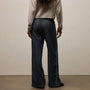 Linen Cotton Track Pant in Heather Navy | James Perse Los Angeles