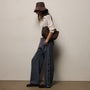 Linen Cotton Track Pant in Heather Navy | James Perse Los Angeles