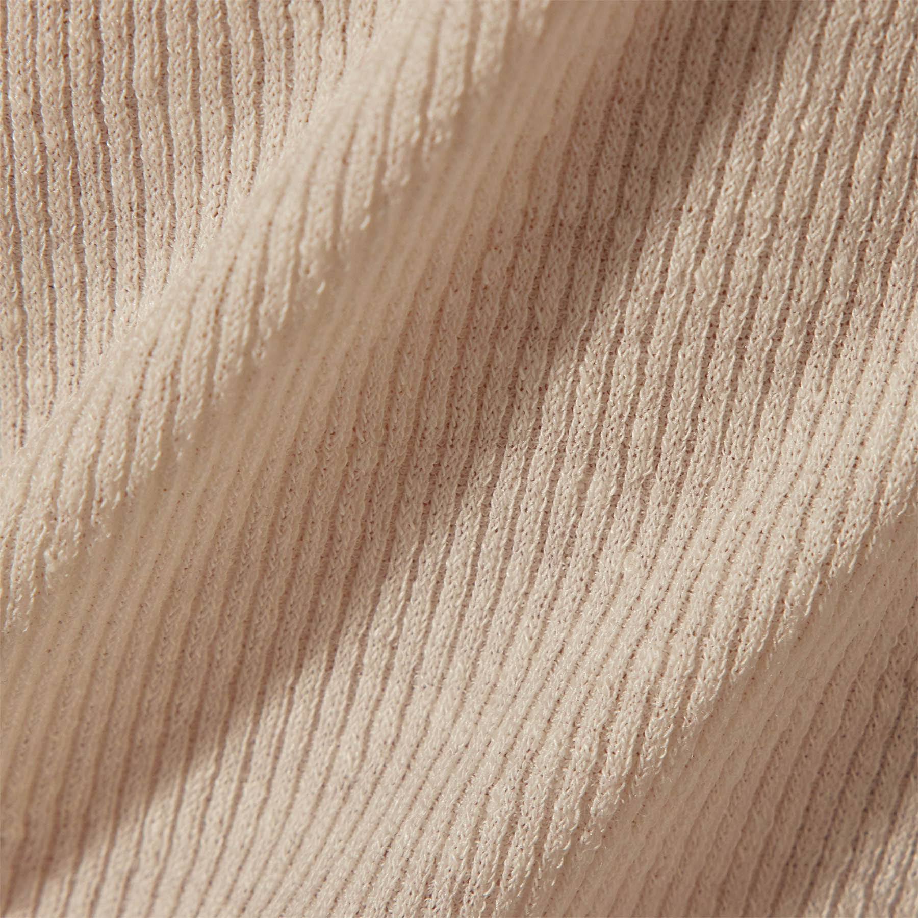 Stretch Linen Ribbed Dress in White/Black | James Perse Los Angeles