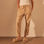 Micro Twill Casual Pant in Sand Pigment | James Perse Los Angeles