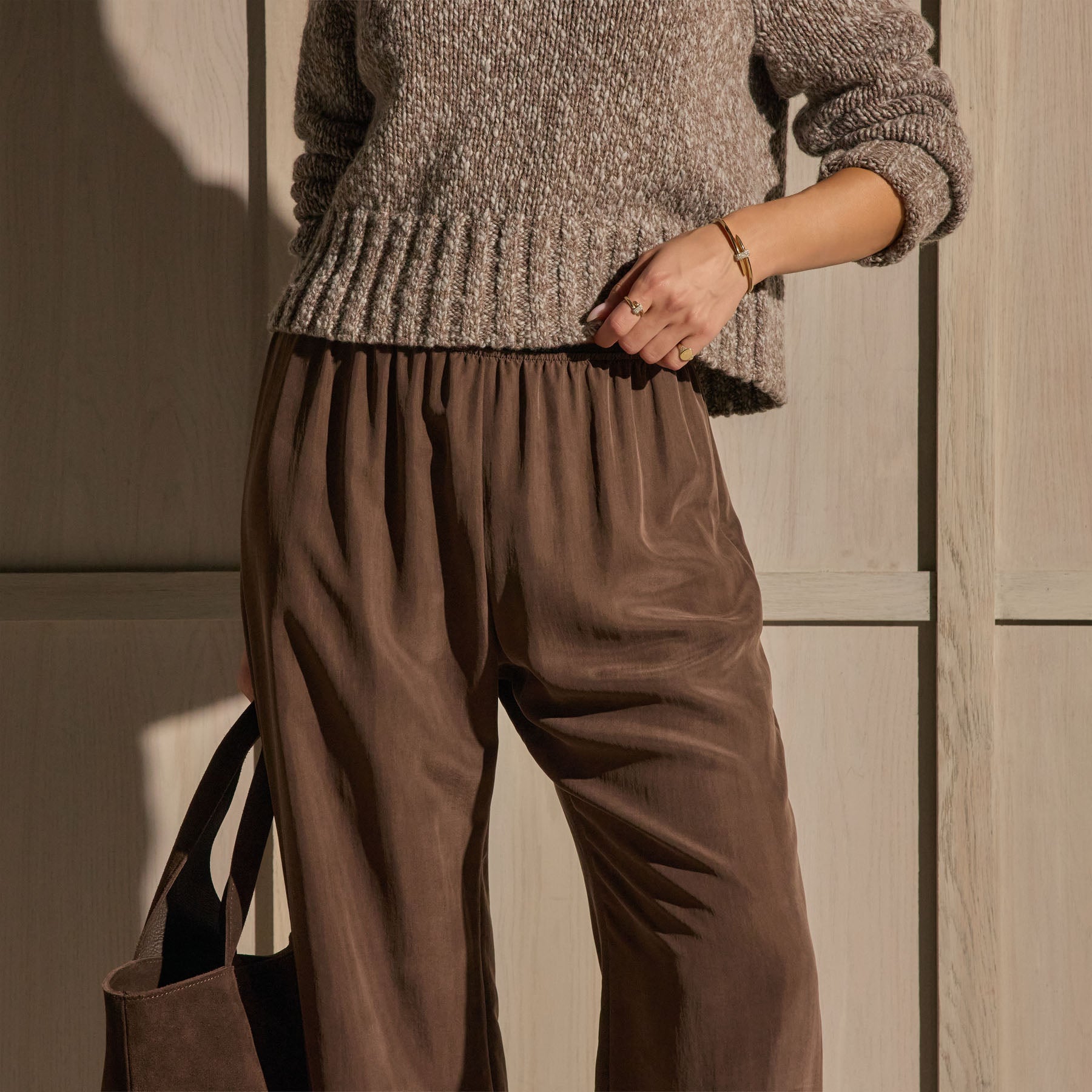 Washed Silk Relaxed Pant - Washed Brown | WSHB1190_WABR_1499.jpg
