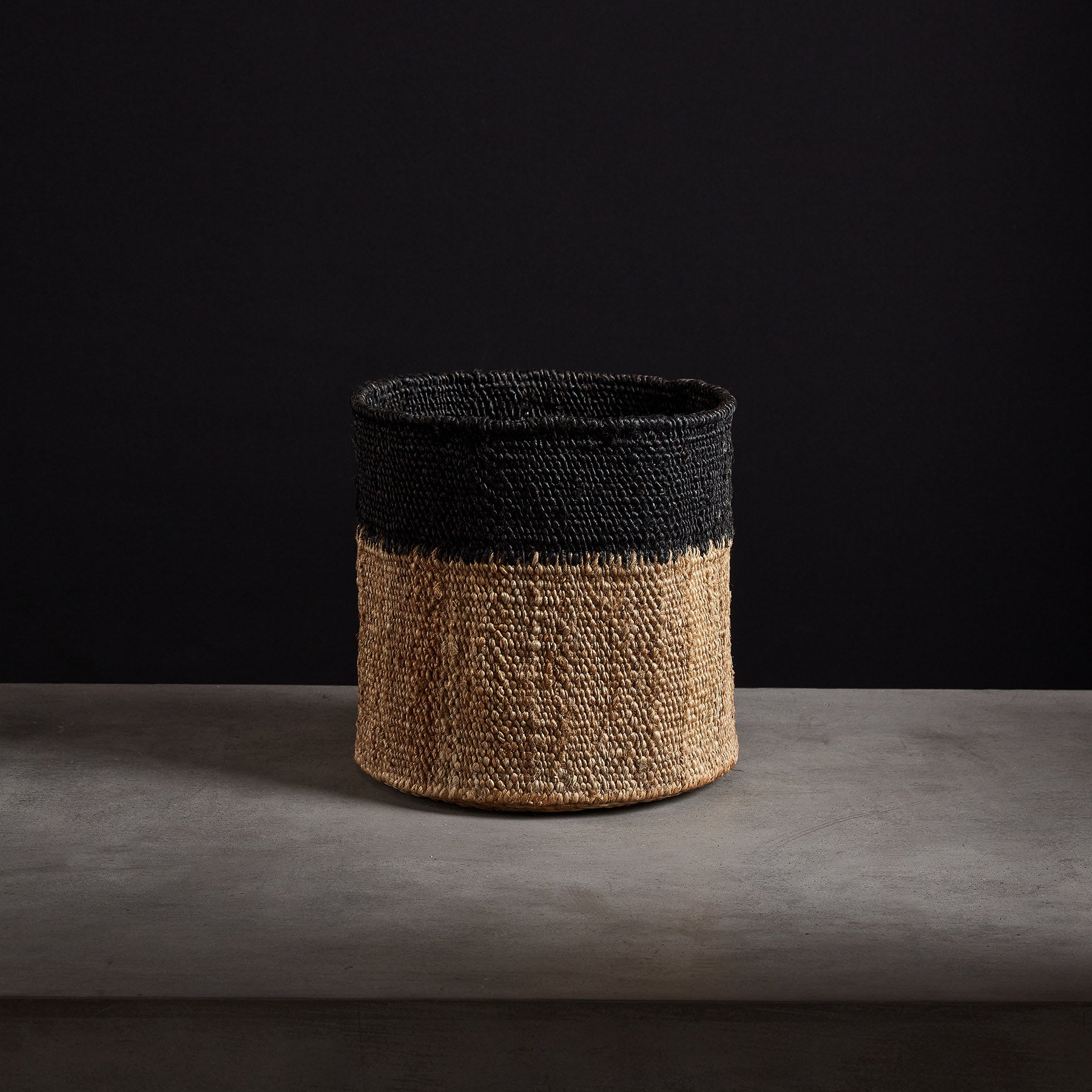 Tipped Jute Basket 12 X 12 from James Perse - $195