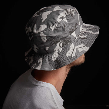 Camo Palm Print Bucket Hat - North