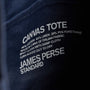 Small Canvas Tote In Royal Blue | James Perse Los Angeles