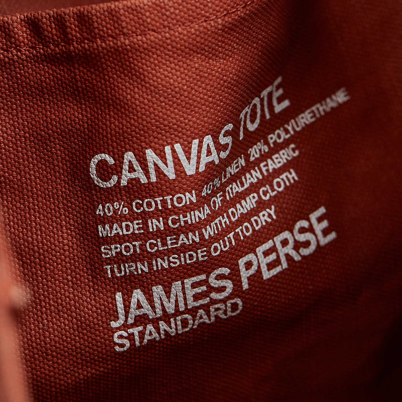 Large Canvas Tote in Sunburst | James Perse Los Angeles