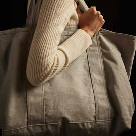 Small Canvas Tote - Arctic | James Perse Los Angeles